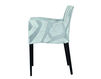 Кресло Fedele Chairs Srl Nero CARLA_P Современный / Скандинавский / Модерн