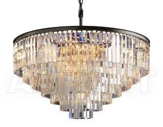 Люстра ADAMANT 7 RING CHANDELIER Gramercy Home 2014 CH015-33-ABG