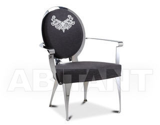 Стул с подлокотниками Miss Cantori Classic Miss Armchair black