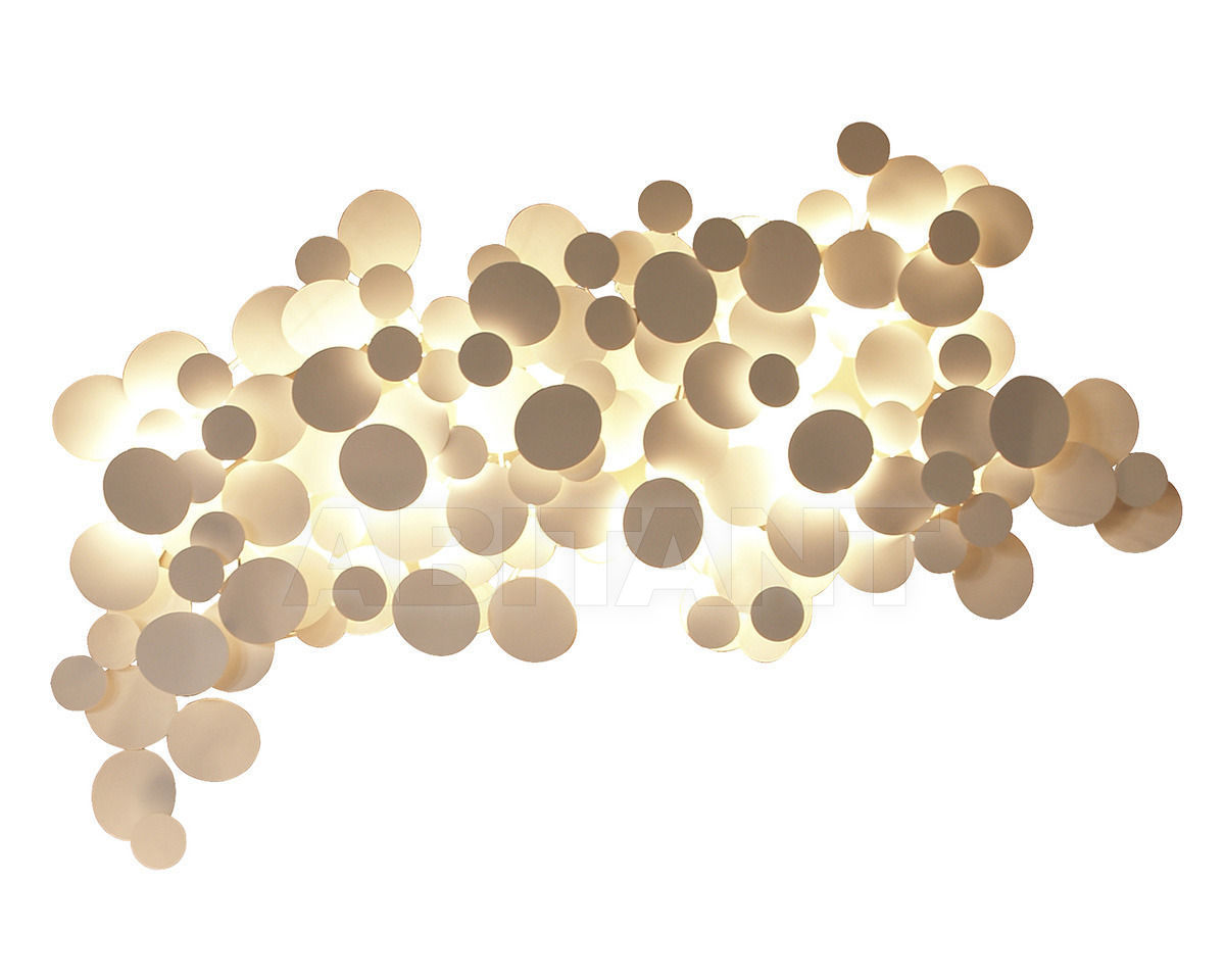 Купить Светильник настенный Art et Floritude Pastille- Round Disk A031.6 fond blanc