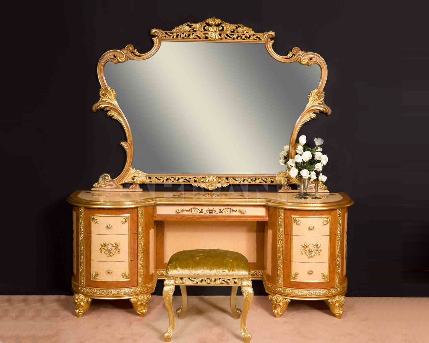 Купить Композиция Stil Salotti di Origgi Luigi e Figli s.n.c. 2013 ROSES toilette+mirror