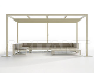 Садовая беседка Gandia Blasco 2014 MÓDULO 6 TECHO PLEGABLE