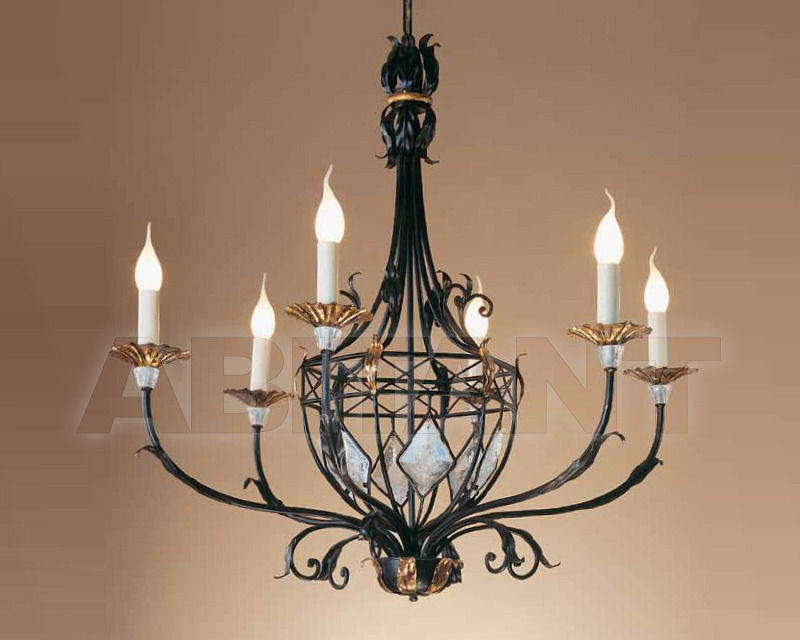 Купить Люстра Assisi Effe.Bi Ferro Battuto Artistico s.r.l. Lighting L-281/M