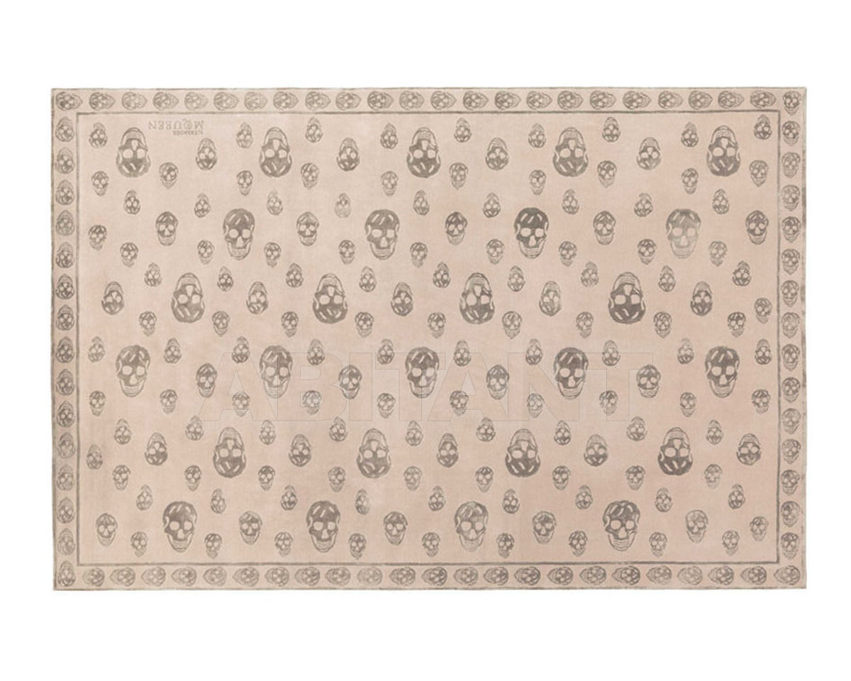 Купить Ковер современный The Rug Company Alexander Mcqueen Skull