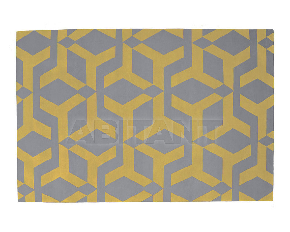 Купить Ковер современный The Rug Company Alexandra Champalimaud Gaelic Yellow