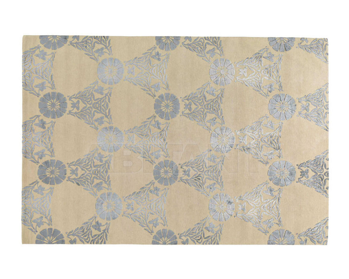 Купить Ковер современный The Rug Company David Rockwell Silver Kaleidoscope
