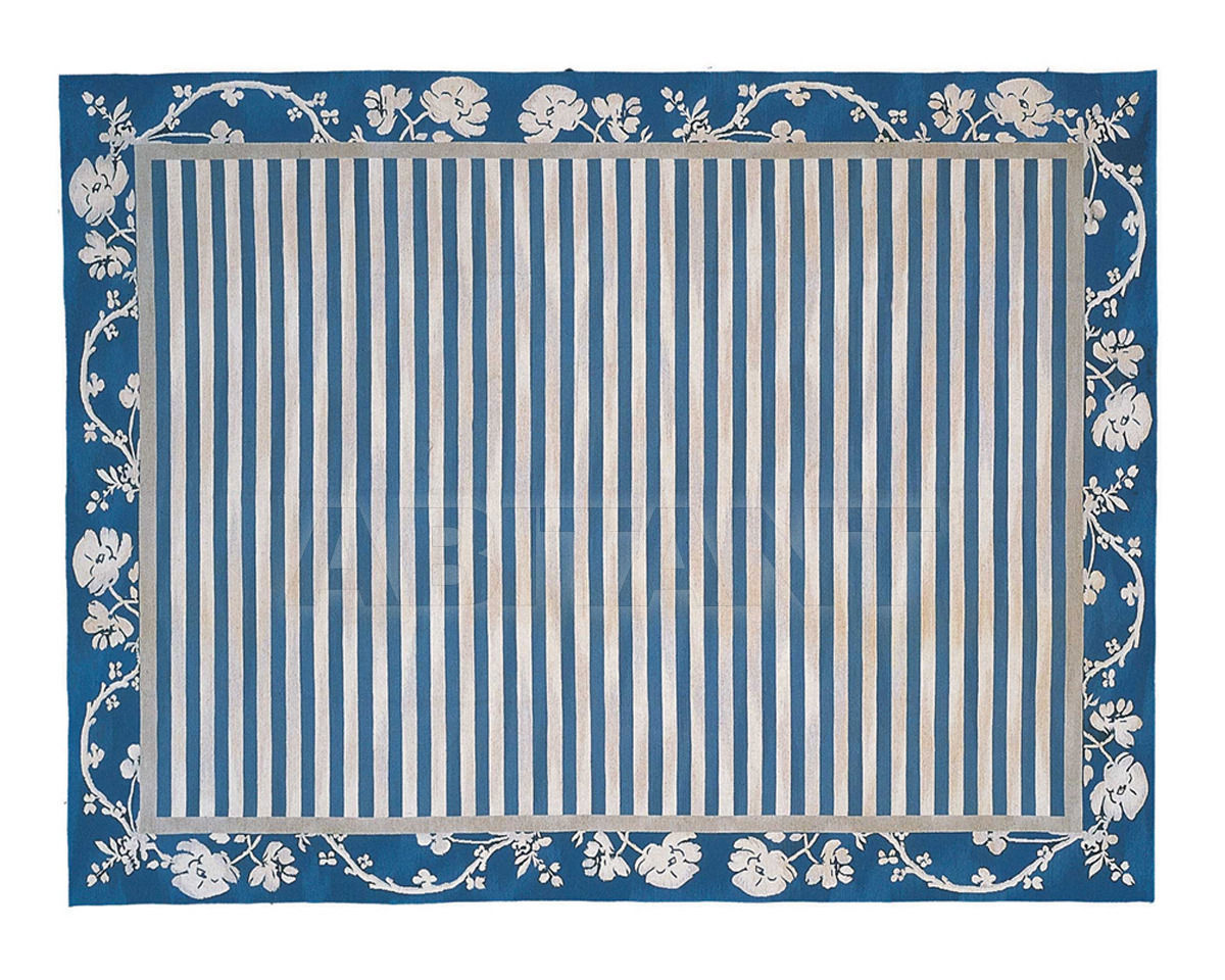 Купить Ковер современный The Rug Company Katrin Cargill Quinn Blue Aubusson