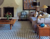 Ковер современный The Rug Company Neisha Crosland Diagonal Bead Blue Современный / Скандинавский / Модерн