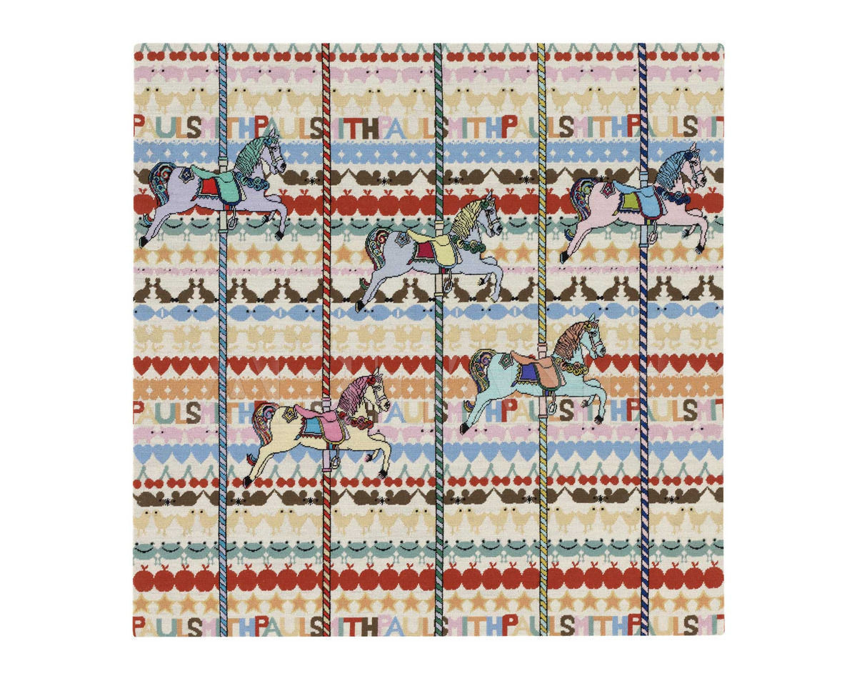 Купить Ковер детский The Rug Company Paul Smith Carousel Wallhanging