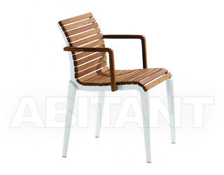 Стул с подлокотниками Alias Design 2014 teak 476