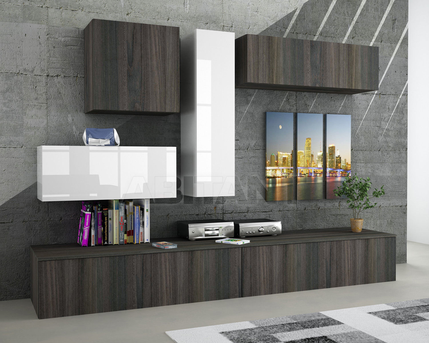 Купить Композиция Alpe Arredamenti srl Book Composizioni COMPOSIZIONE TG26