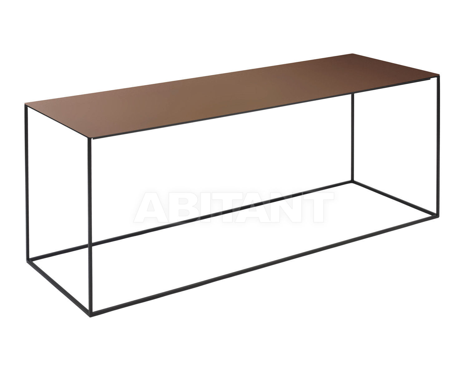 Купить Столик журнальный SLIM IRONY Zeus 2014 635 Simil-corten colour