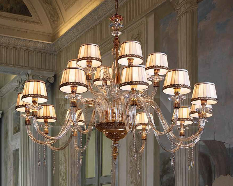 Купить Люстра Euroluce Lampadari  Elite Midha alicante L12+6 shade