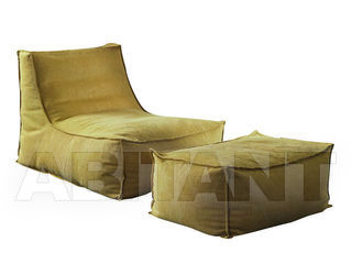 Кресло Divanidea Poltrone Lola Armchair + Footstool