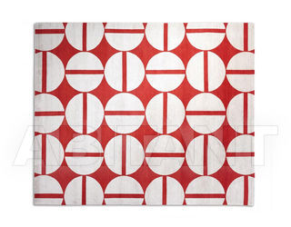 Ковер современный Rug Star I Am Classic Screw No. 01 | Cream on Red