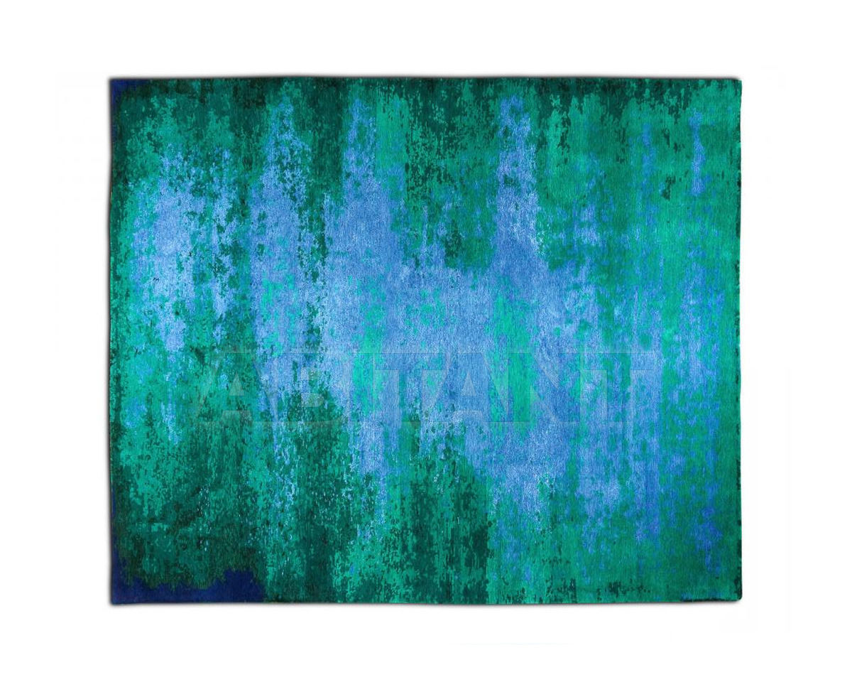 Купить Ковер современный Rug Star Walking Fields Waterlily No. 01 | VintageGreenBlue