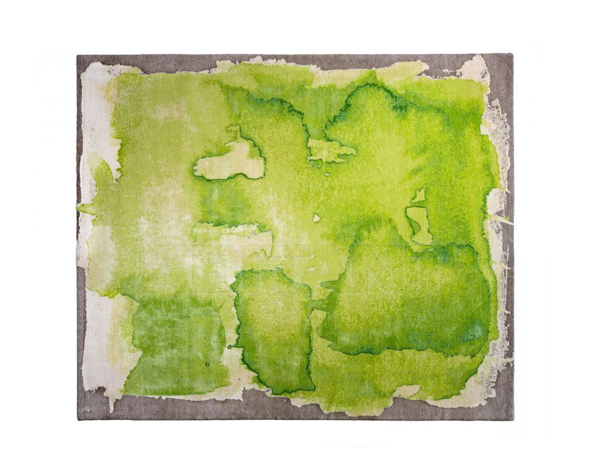 Купить Ковер дизайнерский Rug Star Love Stories Mono No. 08 | YellowGreen on NaturalGrey 