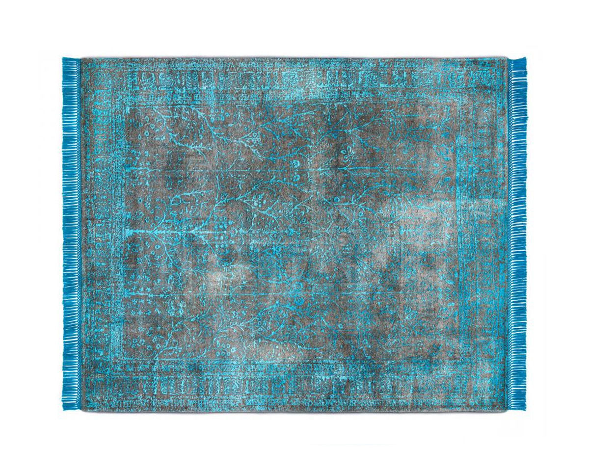 Купить Ковер современный Rug Star Persia/rajasthan Rajasthan No. 15 | ElectricBlue on Anthracite