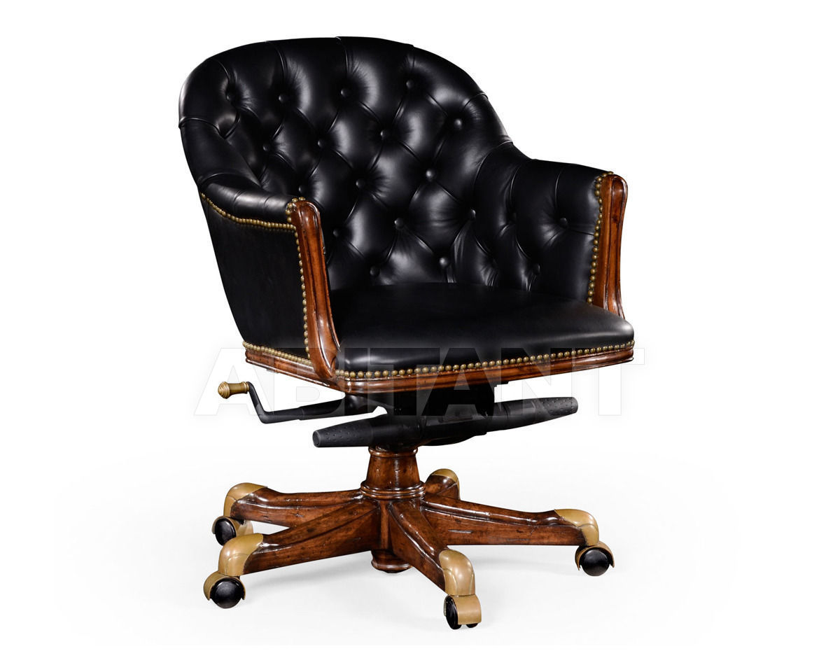Купить Кресло для кабинета Jonathan Charles Fine Furniture Windsor 494375-WAL-L012