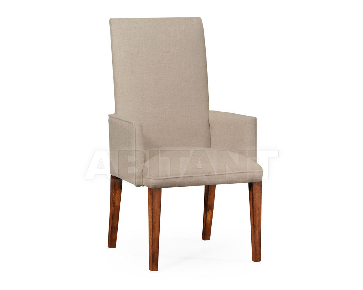 Купить Стул с подлокотниками Jonathan Charles Fine Furniture JC Modern - Luxe Collection 493898-AC-WAL-F001