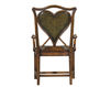 Стул с подлокотниками Playing card "Heart" Jonathan Charles Fine Furniture Windsor 493359-AC-WAL-L007 Классический / Исторический / Английский