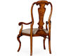 Стул с подлокотниками William & Mary Jonathan Charles Fine Furniture Windsor 492852-AC-WAL-F001 Классический / Исторический / Английский