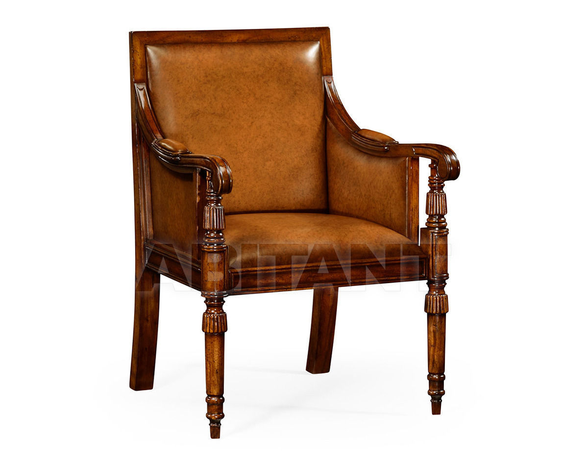 Купить Кресло Jonathan Charles Fine Furniture Windsor 492626-WAL-L002