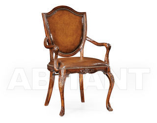Стул с подлокотниками Jonathan Charles Fine Furniture Buckingham 492646-AC-MAH-L002