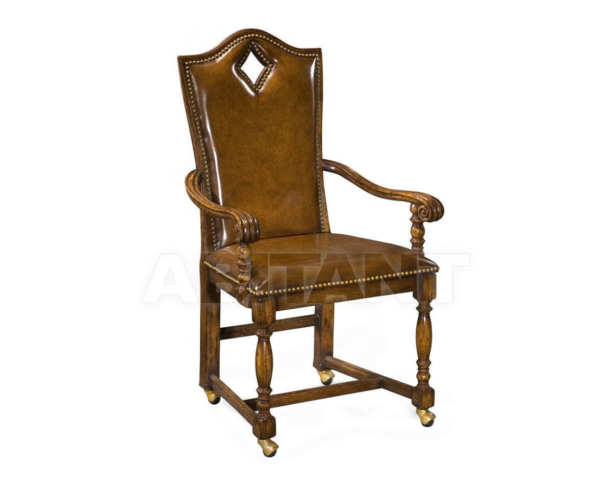 Купить Стул с подлокотниками Diamond Jonathan Charles Fine Furniture Country Farmhouse 493385-AC-WAL-L002