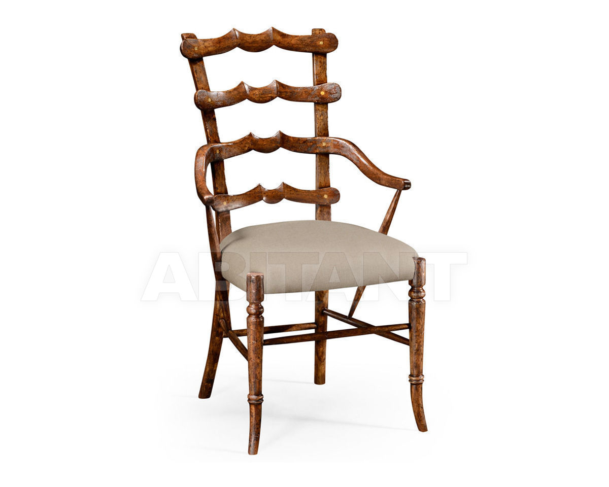 Купить Стул с подлокотниками Yoke Jonathan Charles Fine Furniture Huntingdon 494908-AC-CFW-F001