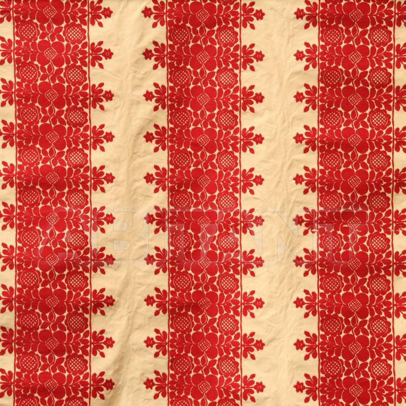 Купить Портьерная ткань Antoine d’ Albiousse Frida Frida Ecru Rouge 51   