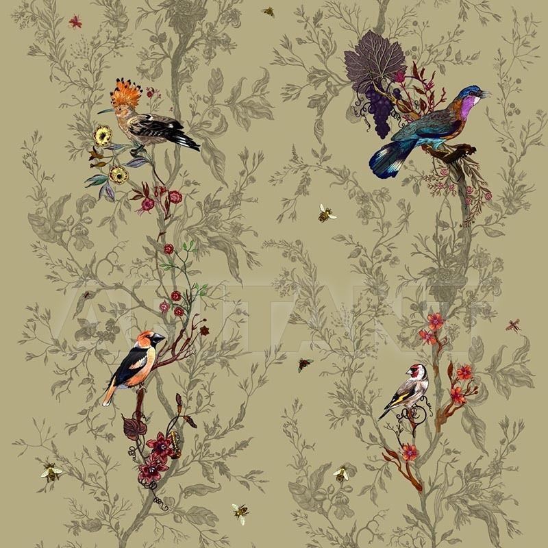 Купить Портьерная, обивочная ткань BIRDS N BEES FABRIC Timorous beasties Ruskin DIGI/BNB/3012/01