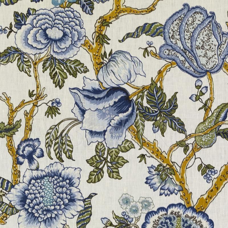 Купить Обивочная ткань DUMAS, BLUE/GREEN Duralee Fabrics Ltd. Bailey & Griffin 200018H 72