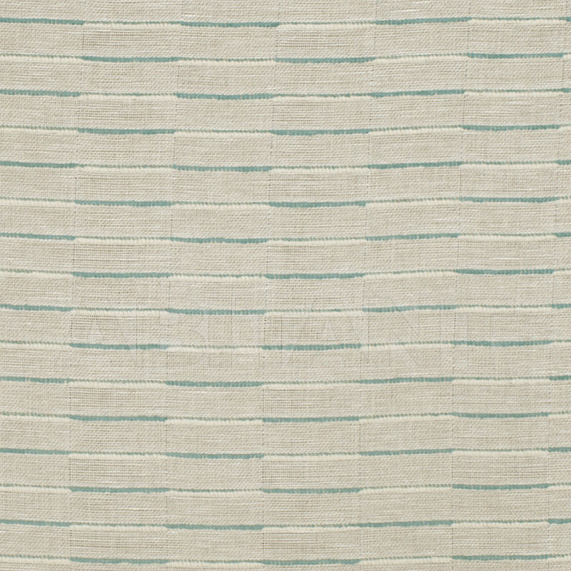 Купить Портьерная ткань Parques Stripe Lagoon Fabricut Linen Window 0245701