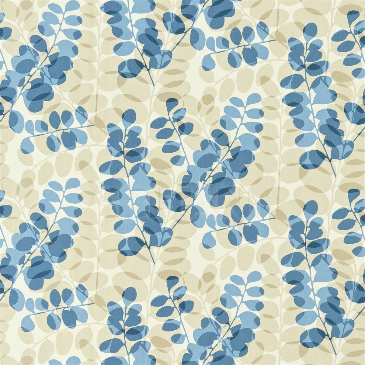 Купить Интерьерная ткань LUNARIA Chalk Biscuit and Corn Flower  Style Library MELINKI ONE FABRICS NMEL120061