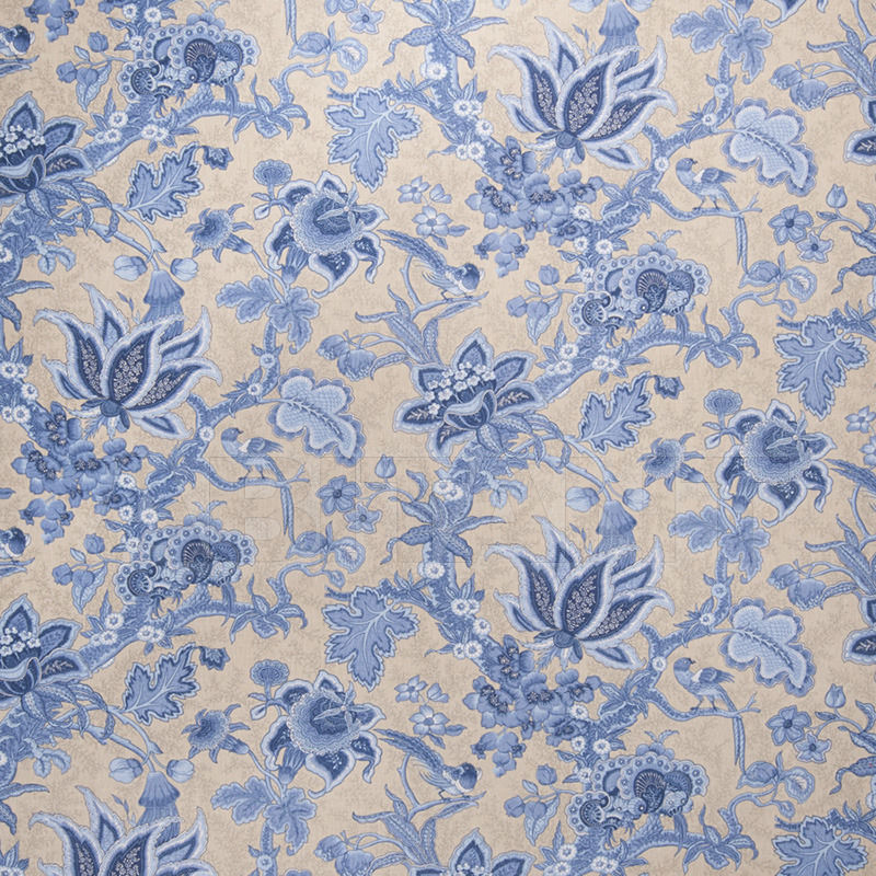 Купить Портьерная, обивочная ткань Elm Azure Fabricut Nuances Linen & Cotton 0397801