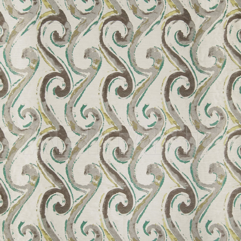 Купить Интерьерная ткань Seascroll Jade Fabricut Color Studio V 0097702