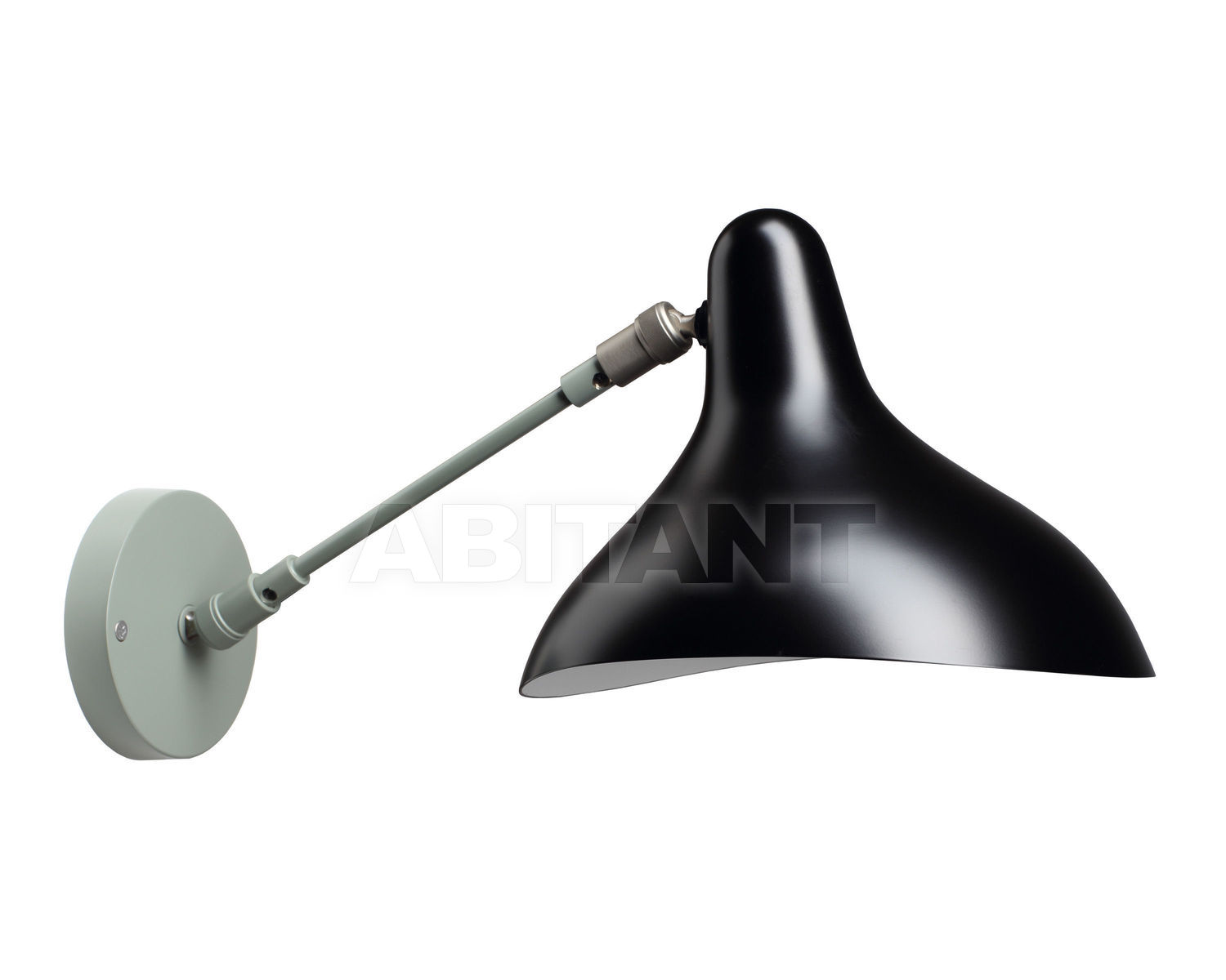 Купить Светильник настенный La Lampe Gras by DCW éditions B.SCHOTTLANDER MANTIS LAMPS BS5 WALL GR BL