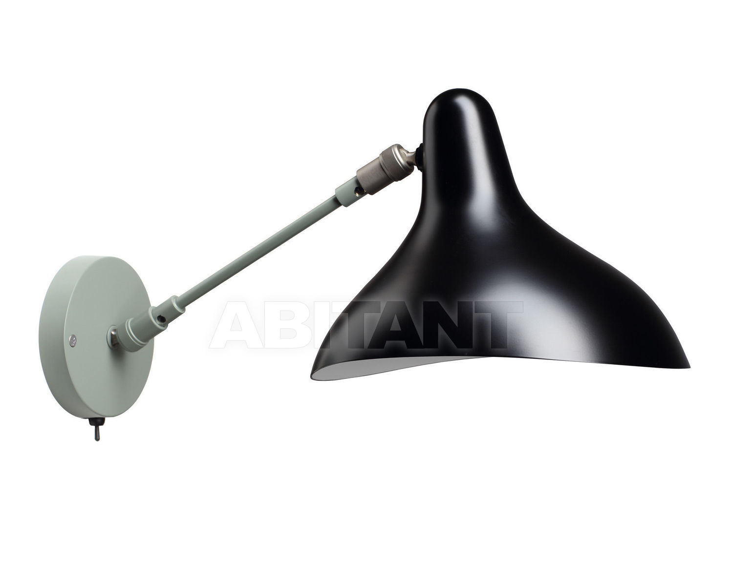Купить Светильник настенный La Lampe Gras by DCW éditions B.SCHOTTLANDER MANTIS LAMPS BS5 SW WALL GR BL