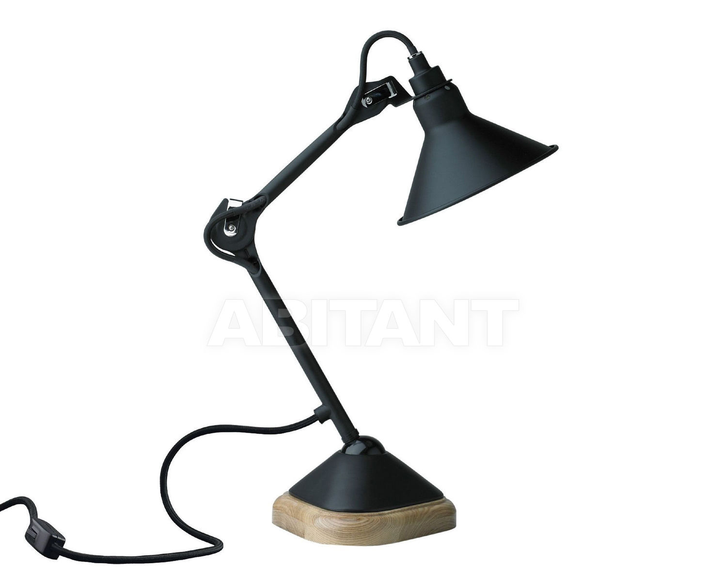 Купить Лампа настольная La Lampe Gras by DCW éditions GRAS LAMPS 207 BL-SAT