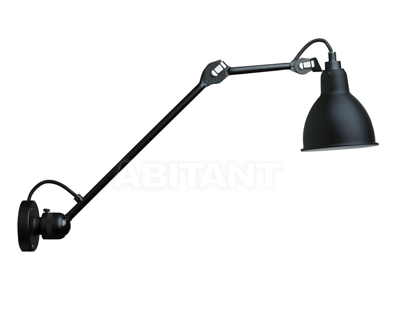 Купить Светильник настенный La Lampe Gras by DCW éditions GRAS LAMPS 304 L 40 BL-SAT