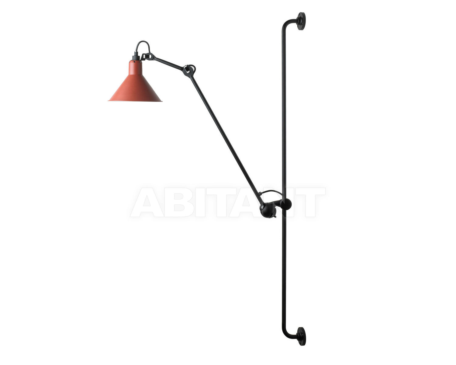 Купить Светильник настенный La Lampe Gras by DCW éditions GRAS LAMPS 214 BL-RED