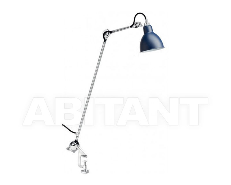 Купить Лампа настольная La Lampe Gras by DCW éditions GRAS LAMPS 201 CH-BLUE ROUND