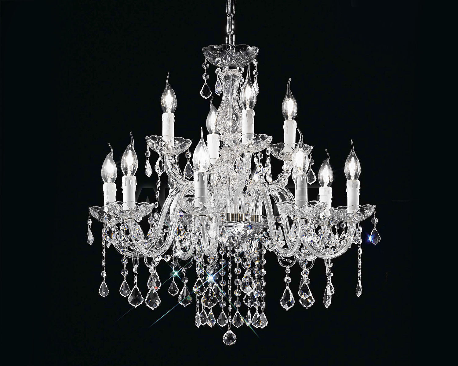 Купить Люстра OR Illuminazione s.r.l.  Canova 419/8+4 CR ASF
