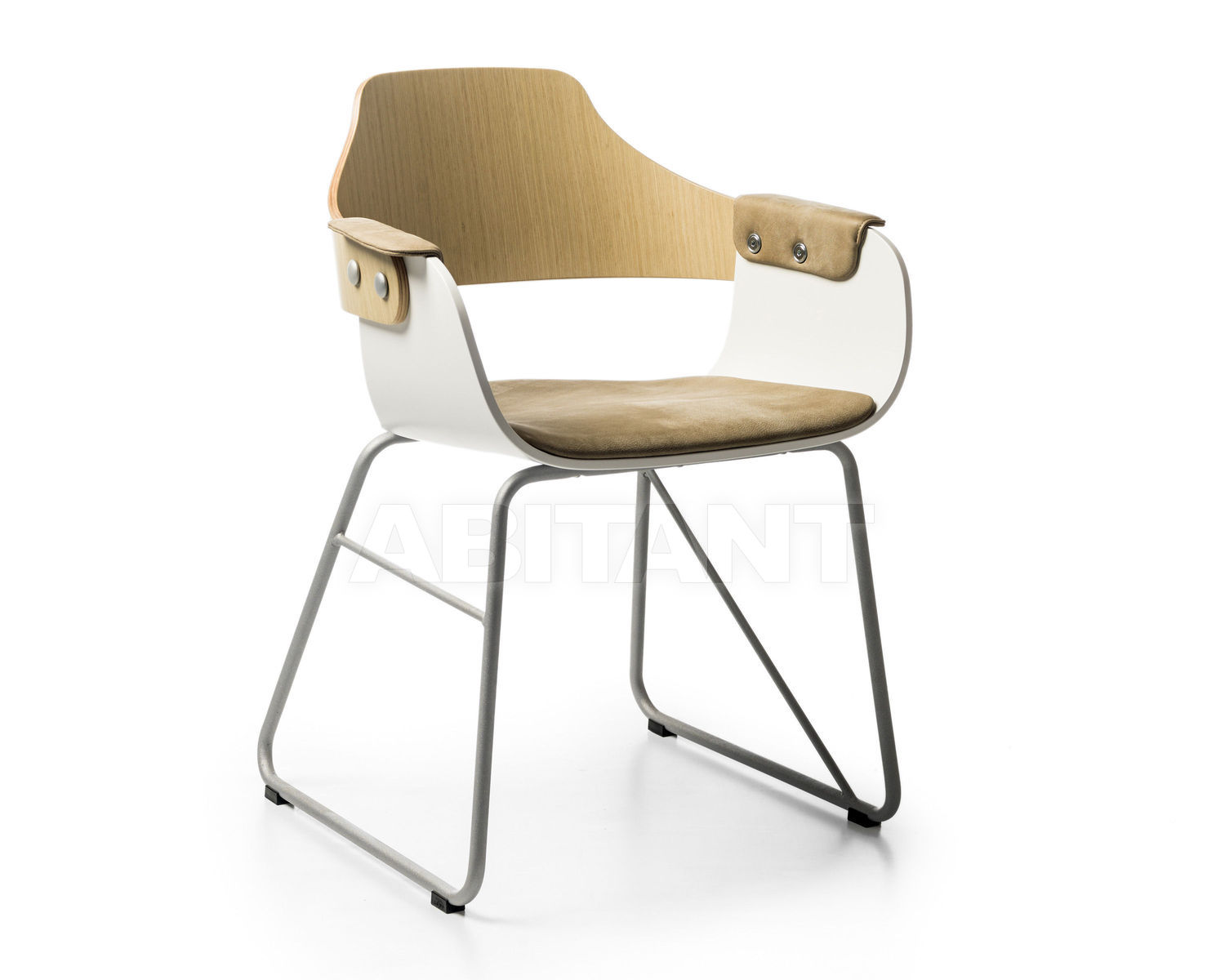 Купить Стул с подлокотниками B.D (Barcelona Design) CHAIRS AND STOOLS SHOWTIME 4