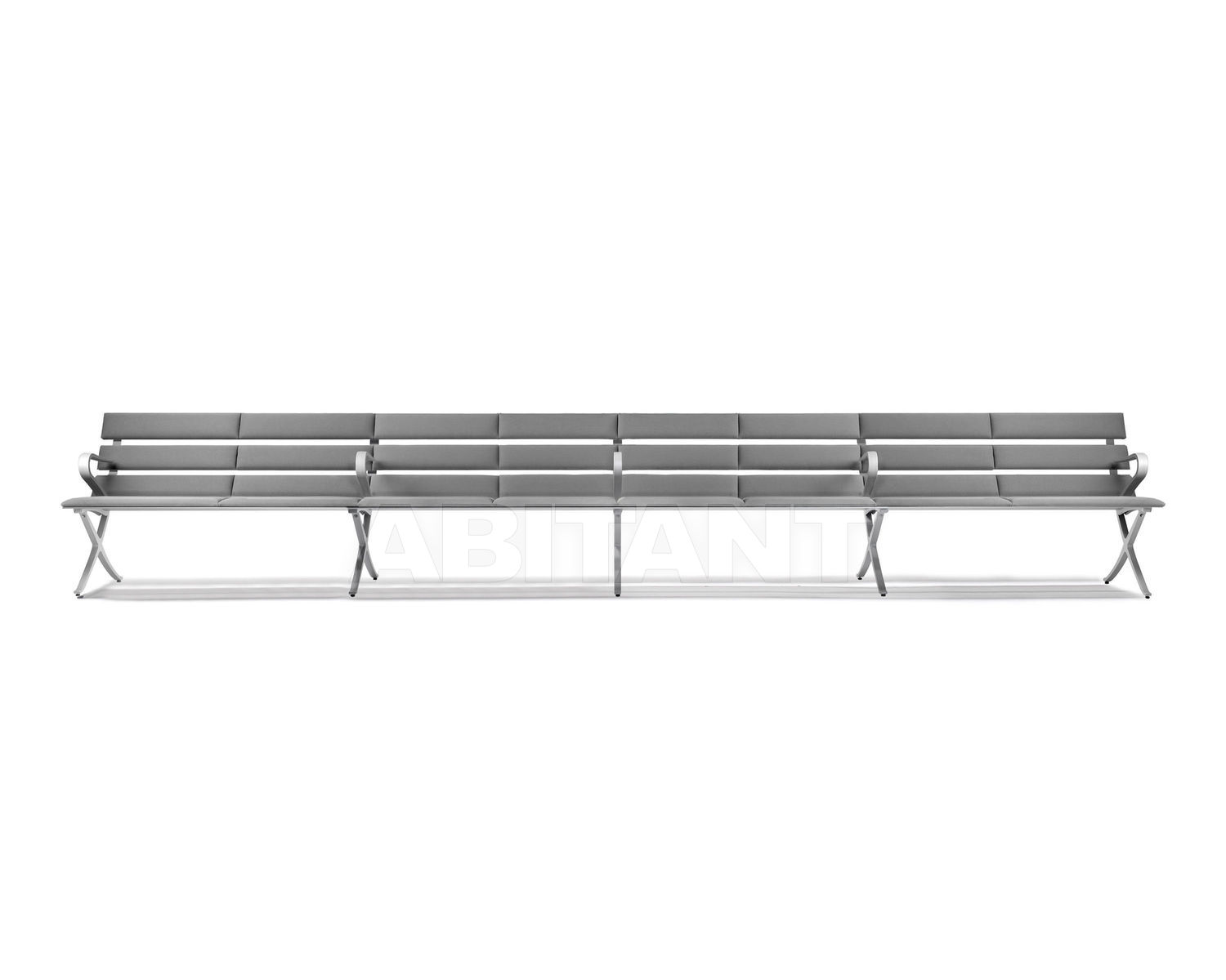 Купить Скамейка BENCH B B.D (Barcelona Design) PUBLIC SEATING Bench 8 seats 480 UPHOLSTERED