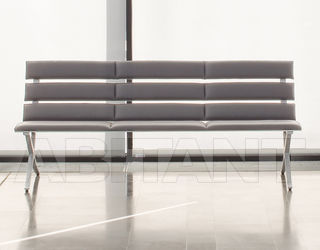 Скамейка BENCH B B.D (Barcelona Design) PUBLIC SEATING Bench 3 seats 180 UPHOLSTERED