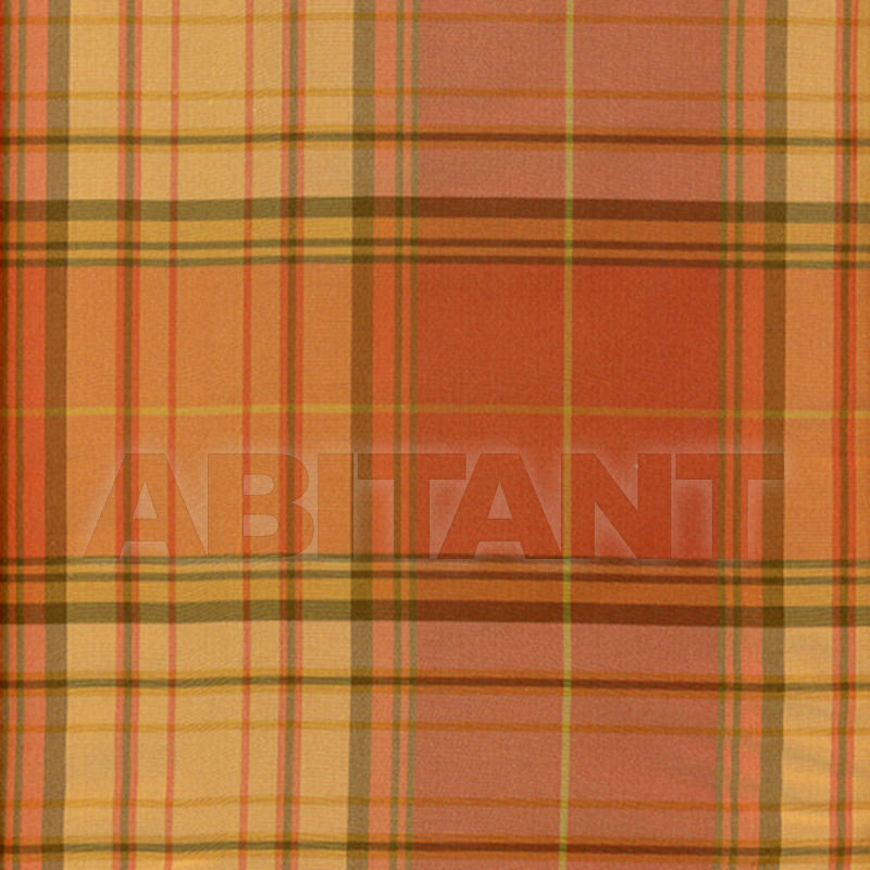 Купить Обивочная ткань Ian Sanderson Cavatina Silks SCALA CHECK Coral