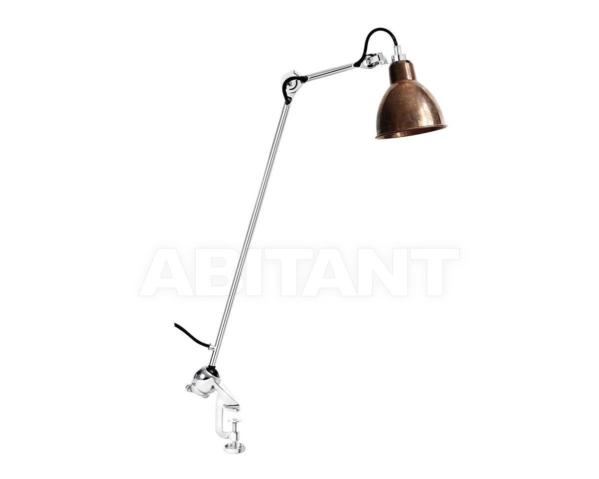 Купить Лампа настольная La Lampe Gras by DCW éditions GRAS LAMPS 201 CH-COP-RAW ROUND