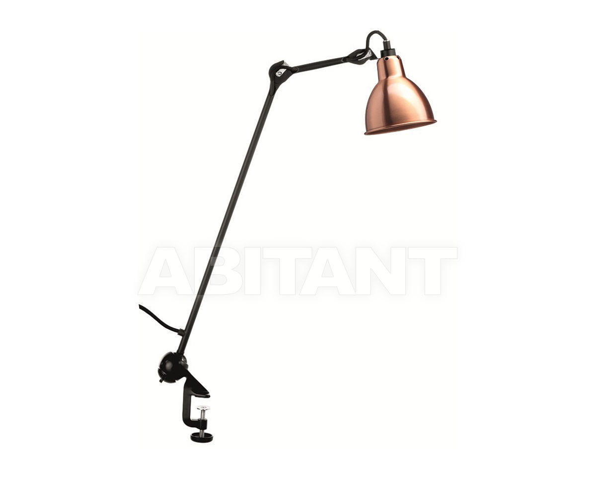 Купить Лампа настольная La Lampe Gras by DCW éditions GRAS LAMPS 201 BL-COP ROUND